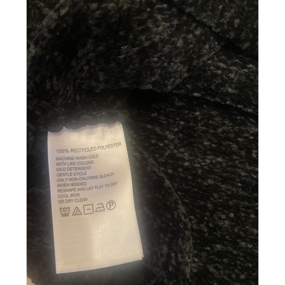 Tommy Bahama Womens Black Chenille‎ V-Neck Sweater Recycled Polyester XS - Picture 6 of 6